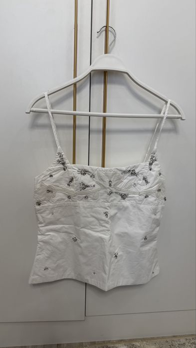 Белый топ Zara продам