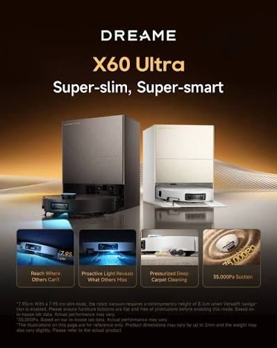 С гарантией..!  Dreame X60 Ultra Complete