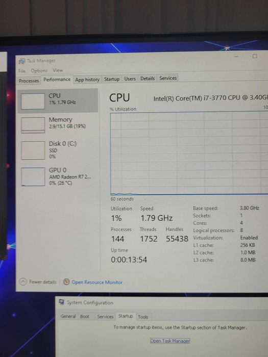Kit gaming PC Intel i7-3770 3,40GHz 32Gb-DDR3 120Gb-SSD Gigabyte Z68