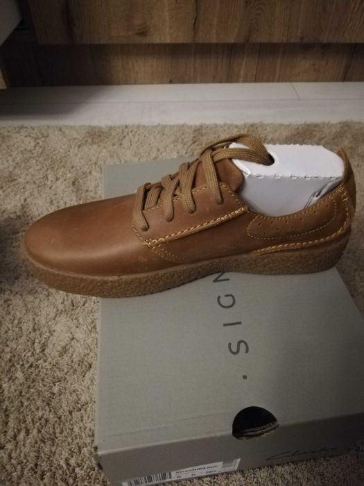 Sneakers Clarks StreethillLace marime 39 1/2 Noi