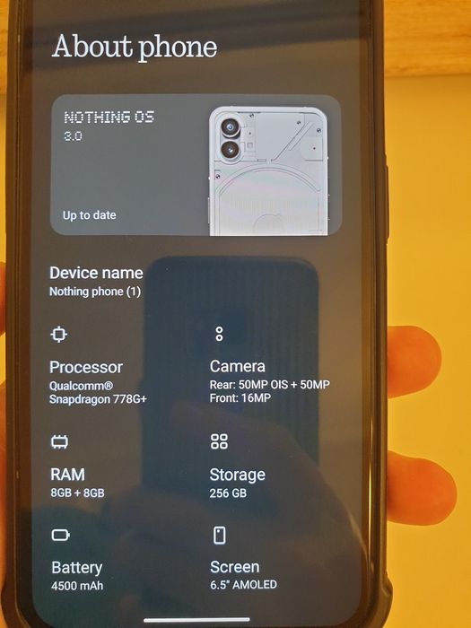 Nothing phone 1 256gb