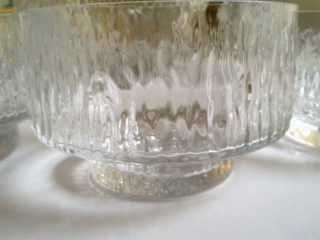 Продавам комплект от 6 + 1 стъклени купи, унгарско производство