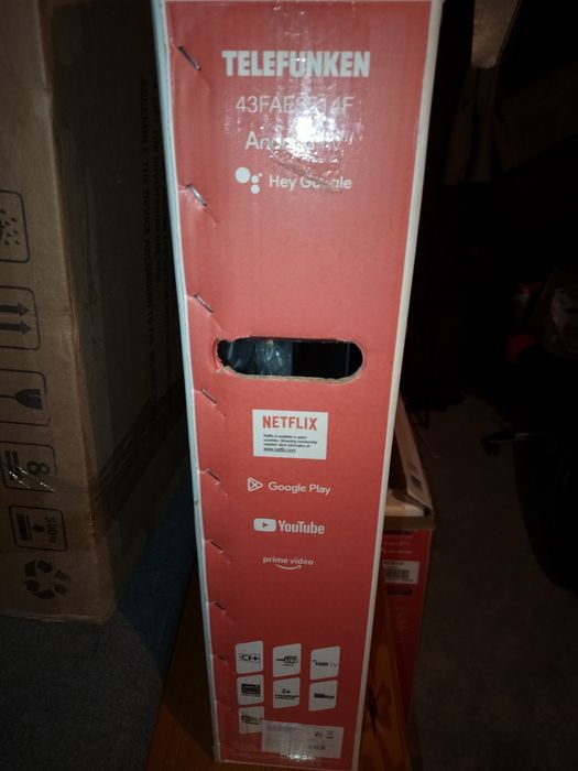 СМАРТ Телевизор Telefunken 2 броя 43 инча