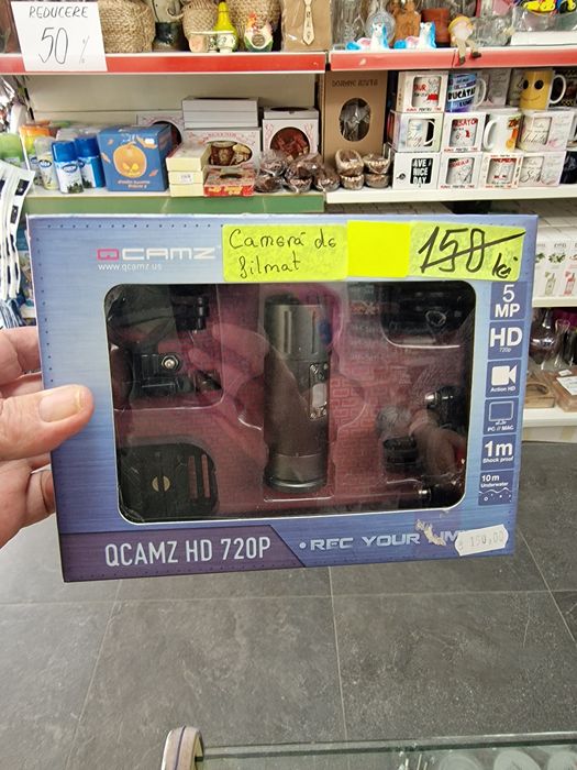 Camera filmat bicicletă