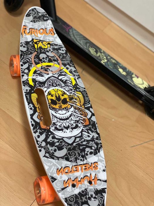 Продам  Скейт, катано, аниме фигурки, костюм игры в кальмары