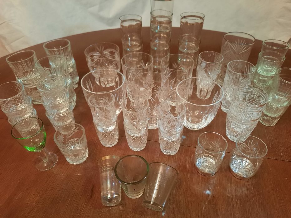 Хрусталь, стекло