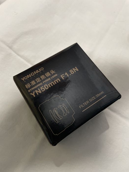 Yongnuo YN 50mm f/1.8 pentru Nikon – stare foarte bună