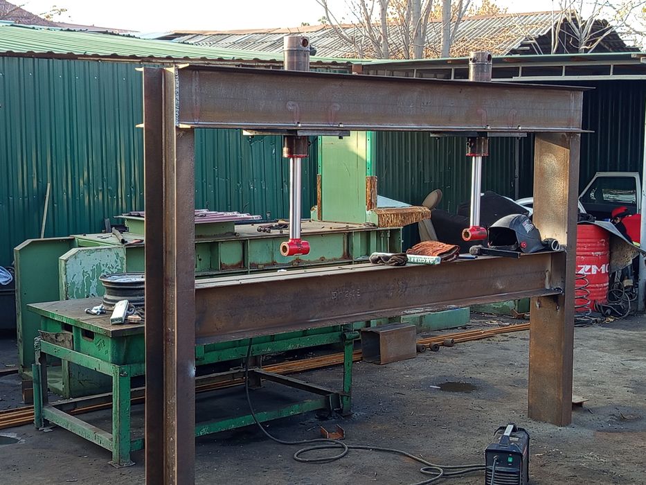 Изготавливаем пресса гидравлические