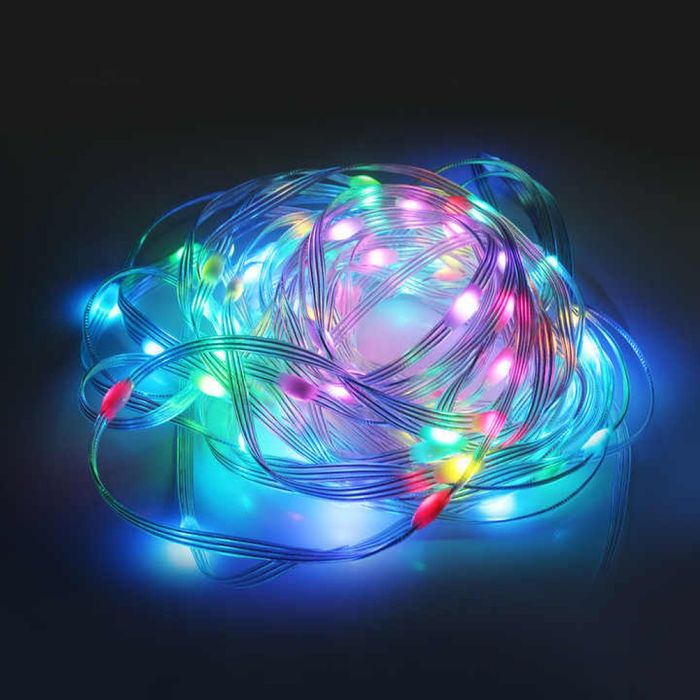 RGB LED Магическа светлинна лента с дистанционно и Bluetooth управлени