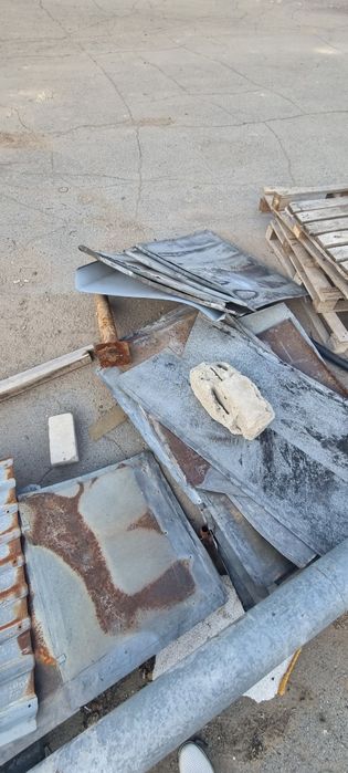 Продам жесть оцинкованную б/у