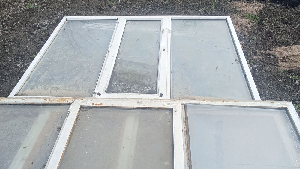 Продам Б/У пластиковые окна