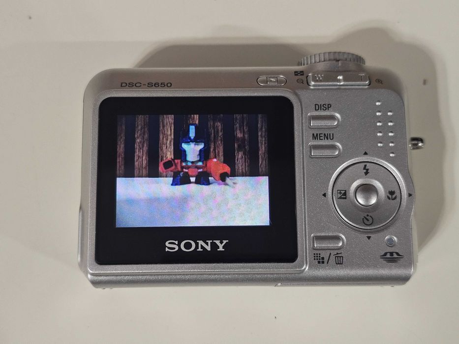 Y2K Aparat foto digital compact Sony S650 7.2MP 3xZoom