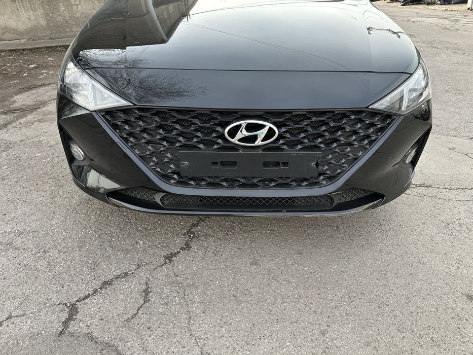 Передний бампер Хюндай Акцент