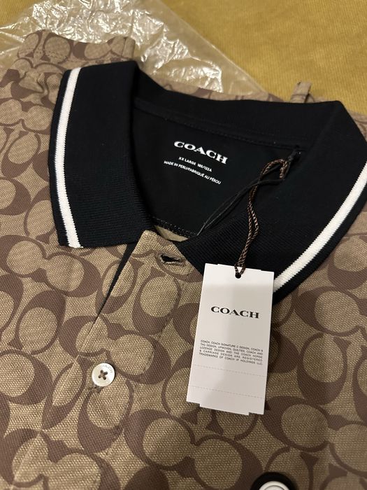 Поло мужское оригинал COACH