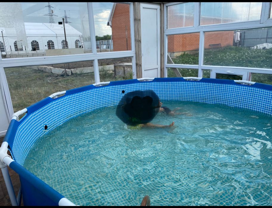 Навес с бассейном, на разбор, на слом, обмен