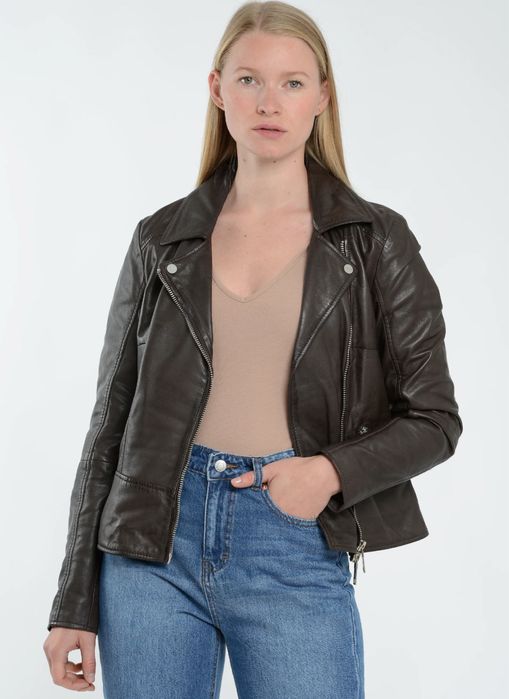 Maze Leather Jacket ОРИГИНАЛНО дамско яке/естествена кожа - М