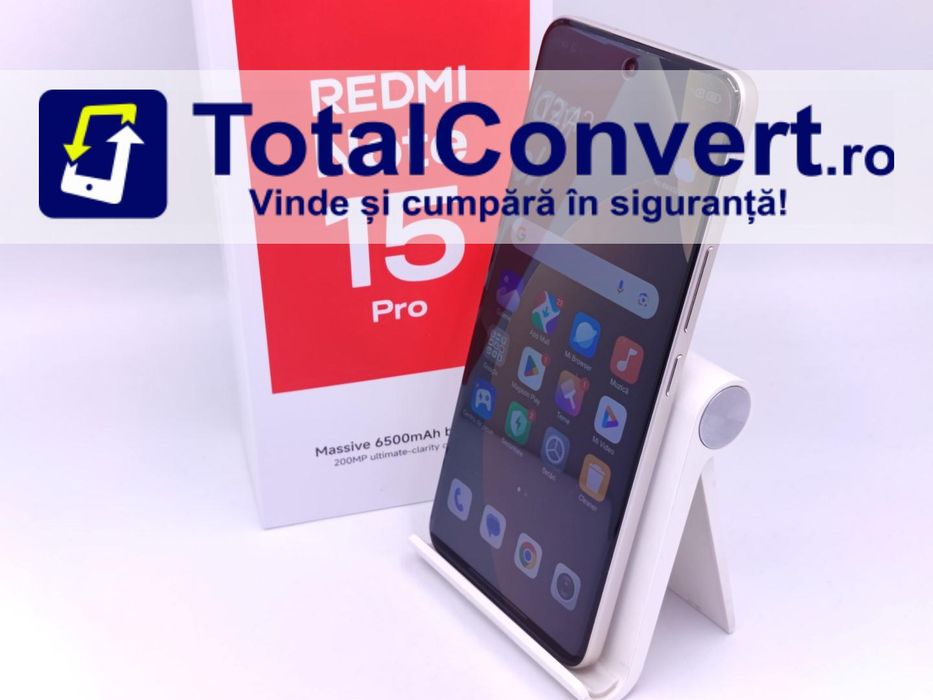 Xiaomi Note 15 Pro 256GB Titanium 8GB Dual, Garantie 24 luni | #D91861