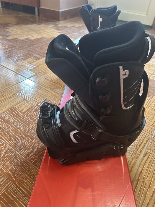 Placa snowboard legaturi si boots
