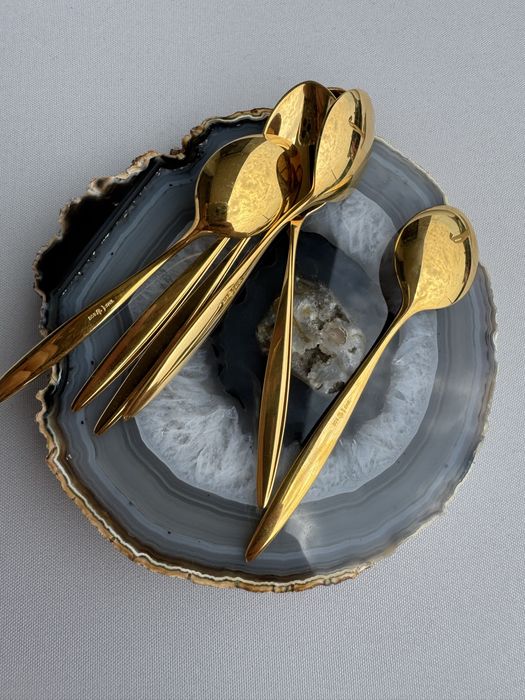 Lingurite argint placat cu aur