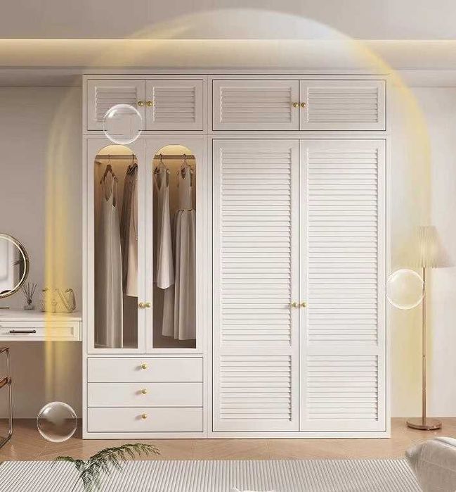 Shkaf rangli mehmonxona uchun kiyimlar osishga arzon va optom\Шкафы