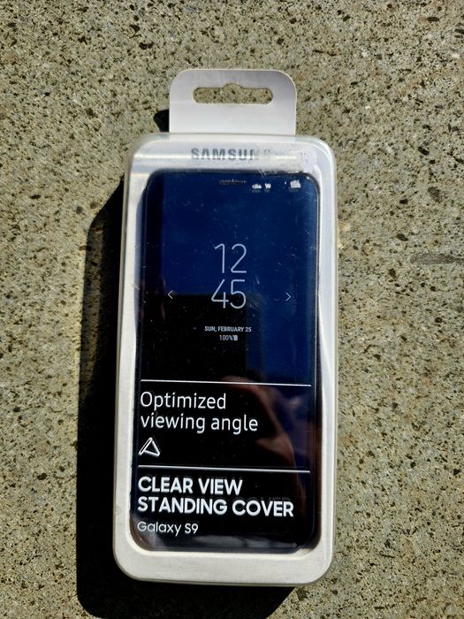 Husă s9 clear view originală