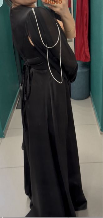 Вечернее платье черное выпускное