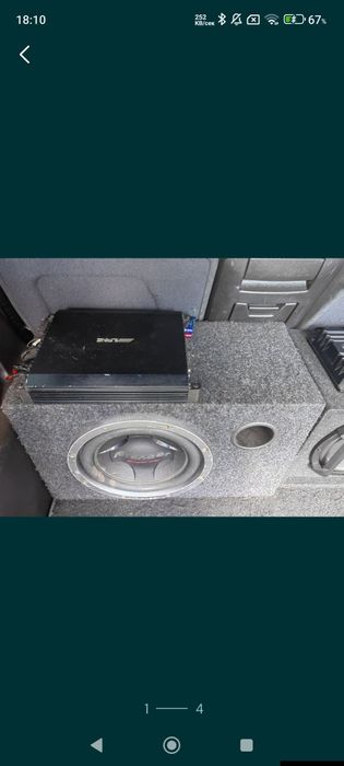 Туба 12 пайнер и усилвател алпин