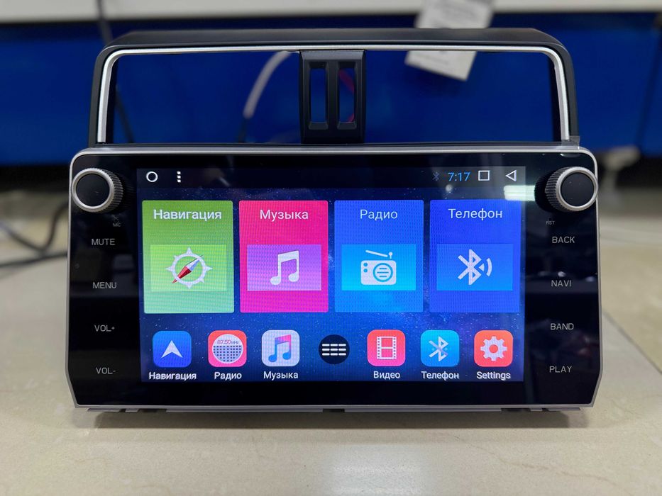 Проигрыватель, автомагнитола Android на Toyota Prado 150
