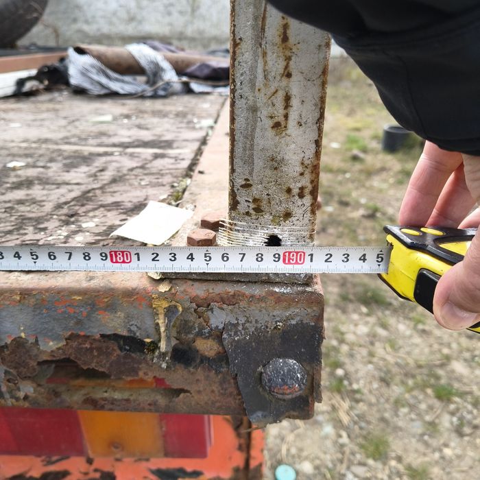 Cadru, schelet prelata lada Sprinter 192x191x131