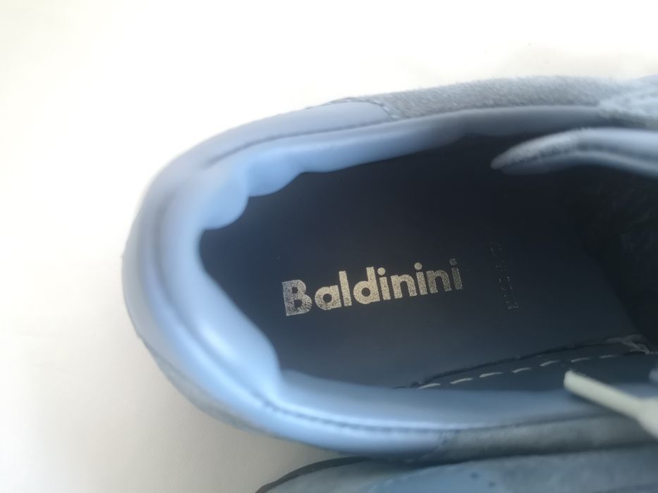 Baldinini, обувки естествена кожа и велур, номер 36