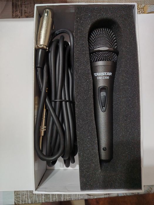 Новый микрофон Takstar DM-2300 / караоке / XLR