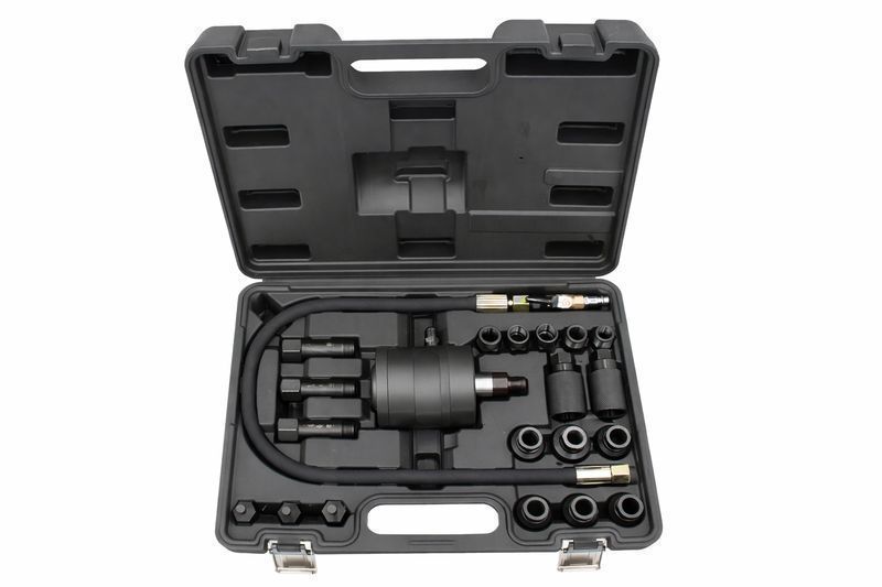 Комплект преса пневматичен екстрактор за инжектори 1000 nm 21 части bo