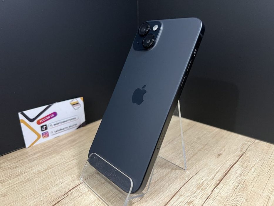 Iphone 15 Plus 128Gb Black Second-Hand 3 ani garanție, Telefoane Mures