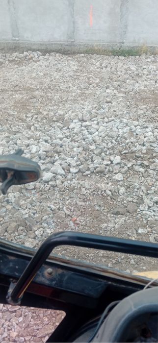 Beton concasat pentru drum