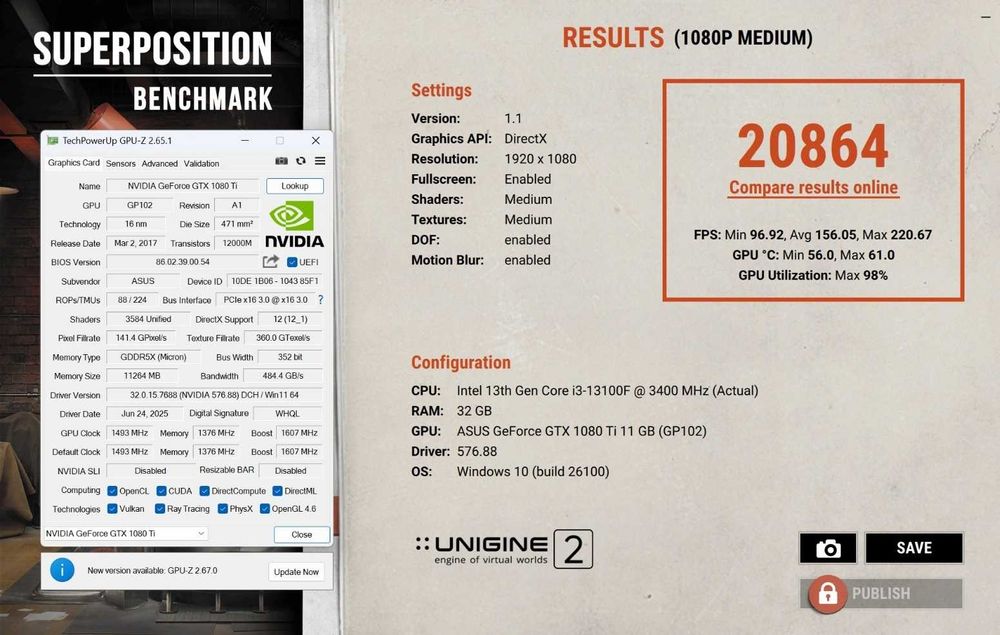 Placă video ASUS GeForce GTX 1080 Ti ROG STRIX de 11GB DDR5X 352-bit