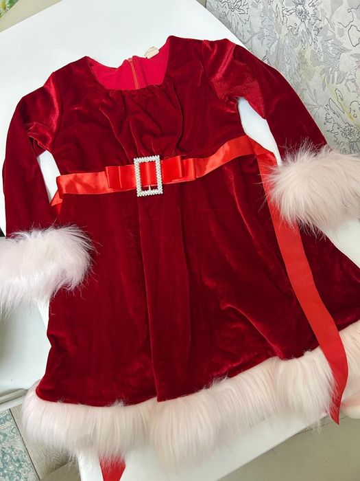 Новогоднее платье Мисс Санта