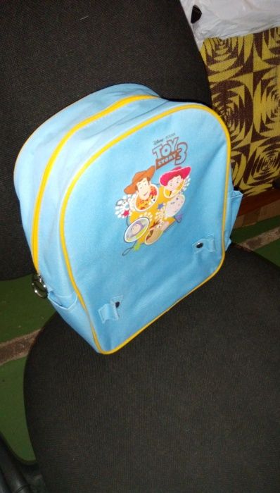 Toy Story 3 детска раница с мотиви от Играта на играчките