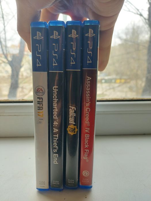 Продаю игры на дисках для PlayStation 4,5