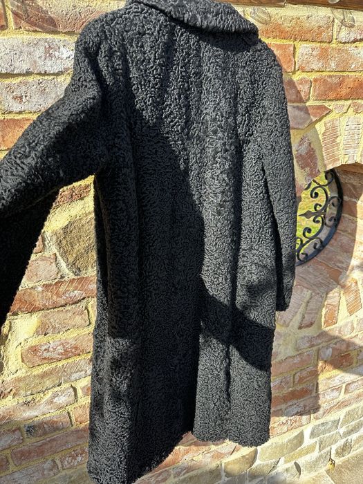 Blană naturală lungă de Astrahan ( miel)