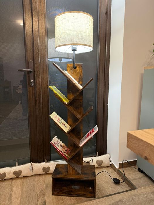 Lampa cu suport de carti noua