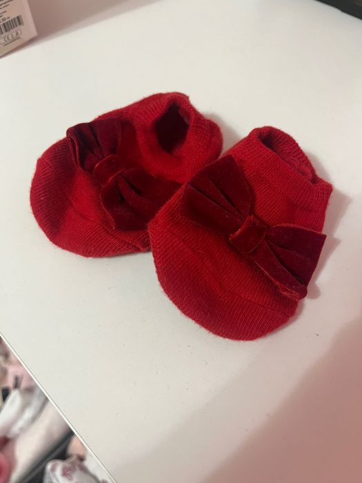 ЛОТ Детска коледна рокличка 18м.-24м.