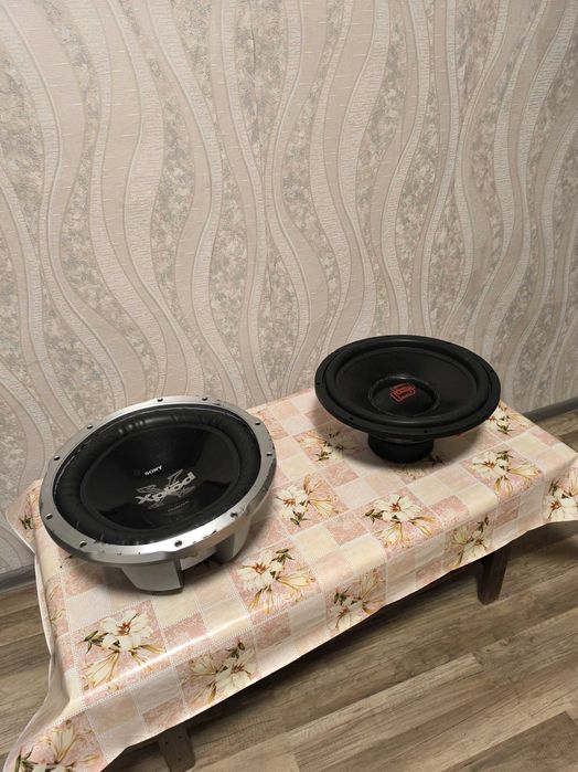 Бас DD audio 15 и SONY EXPLOD 15