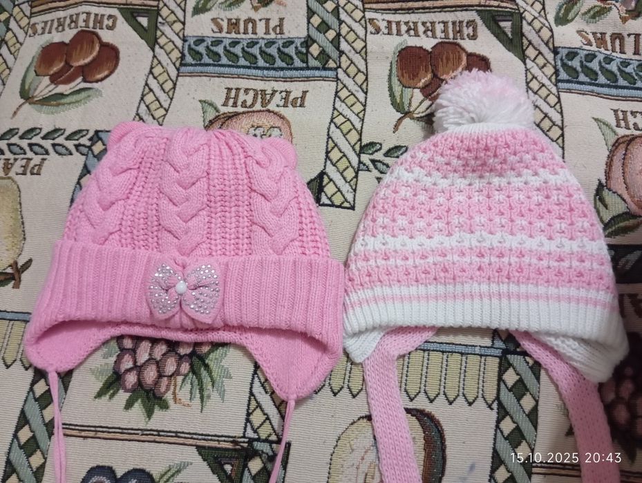 Шапочки на девочку