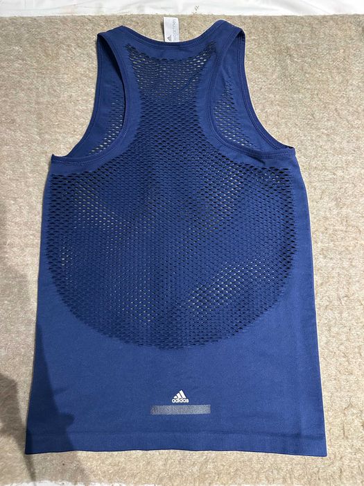 Тъмно син спортен топ Stella McCartney