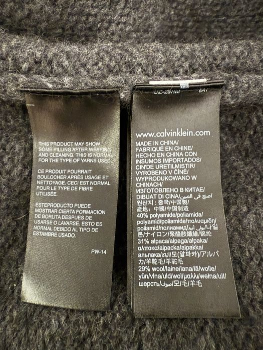 Pulover Calvin Klein Jeans lână