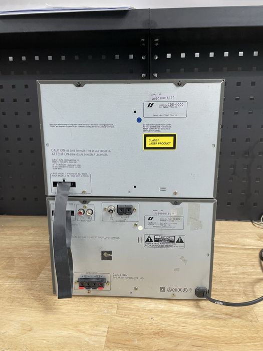 Sistem audio sansui mc1000l amplificator radio deck si cd