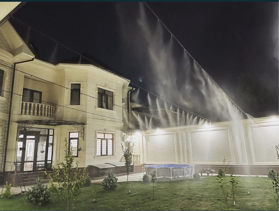 Mikroklimat setka ustanovka | Tuman sistemasi o‘rnatish