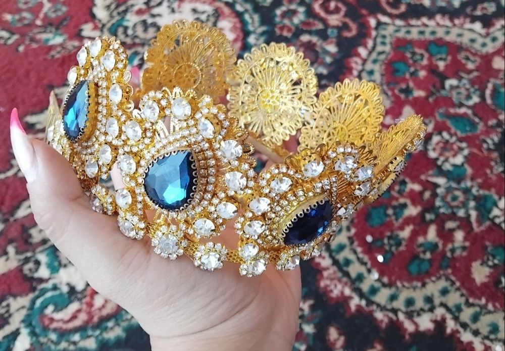 Продается корона и серьги