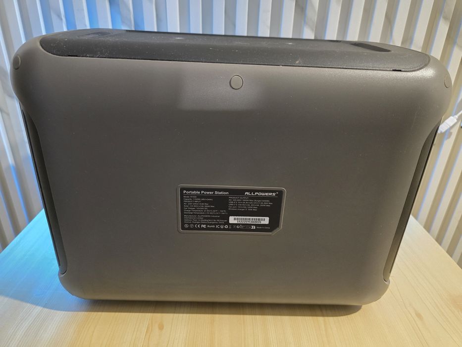 Преносима Електростанция ALLPOWERS R1500 с 1152Wh LiFePO4 батерия и 1