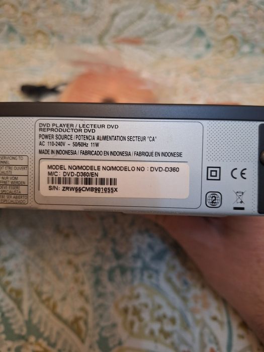 DVD player Samsung D360